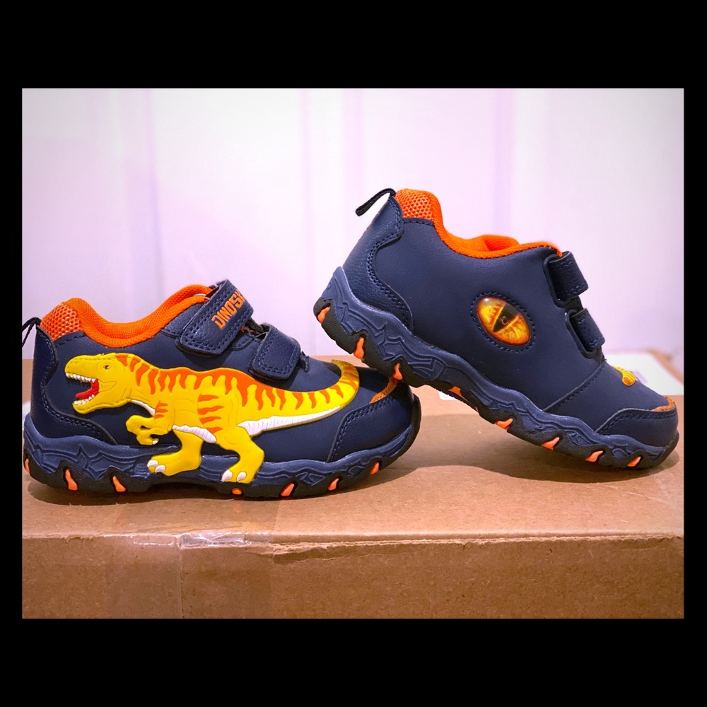 Dinoskulls Light Up Dinosaur Shoes Boys Sneakers